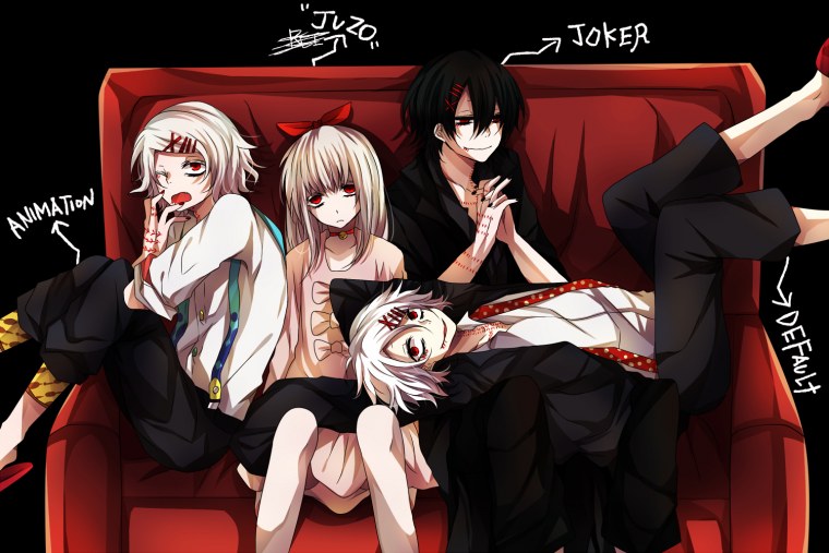 Костюм Канеки для фотошопа