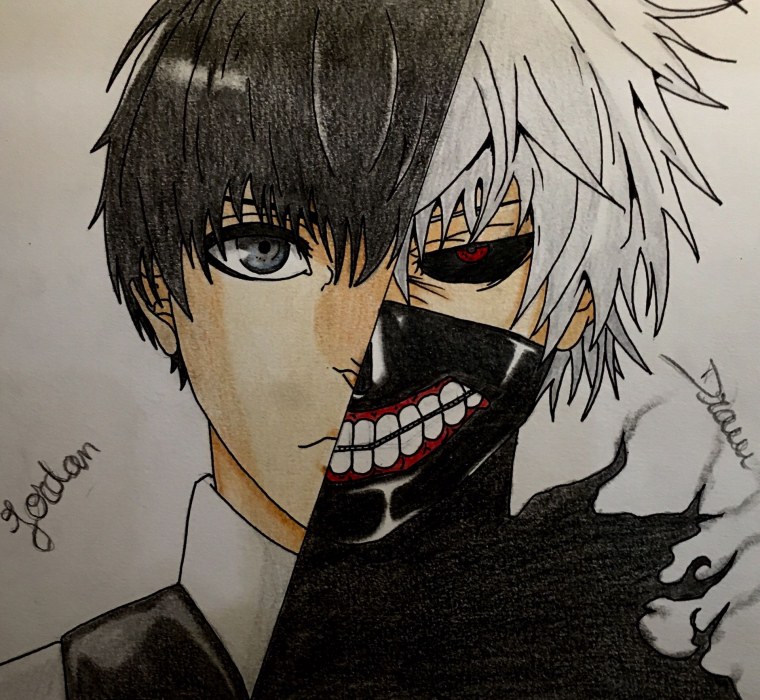 Карточка уно с кем Канеки