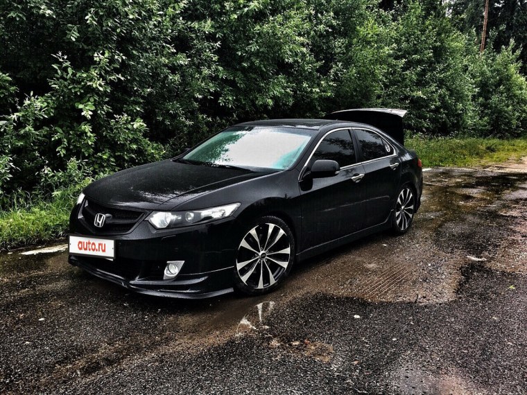 Honda Accord 2008 черная