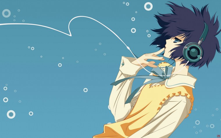 Парень неон