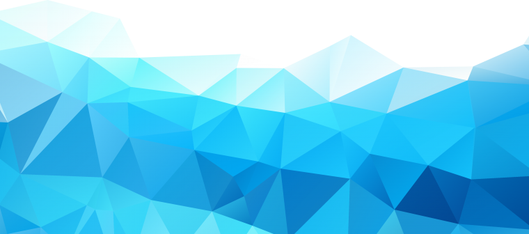 Голубой геометрический фон