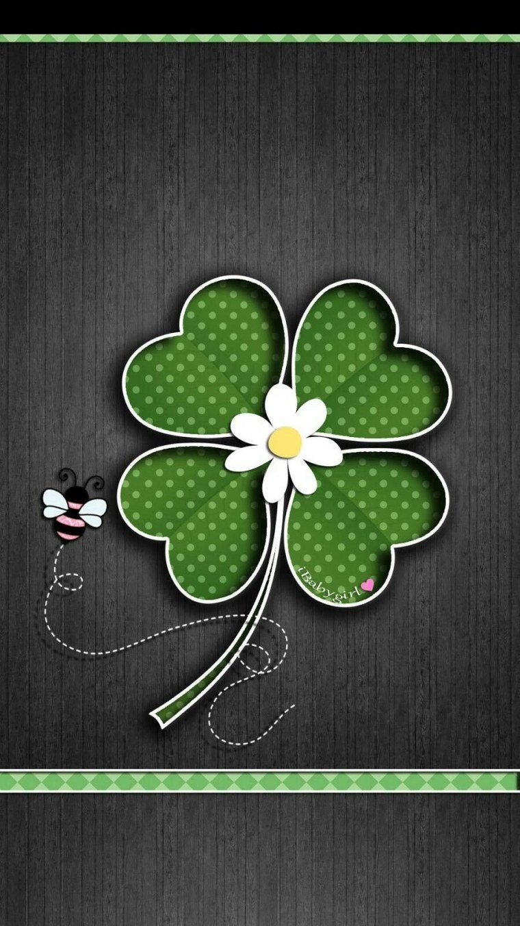 Черный Клевер четырехлистный