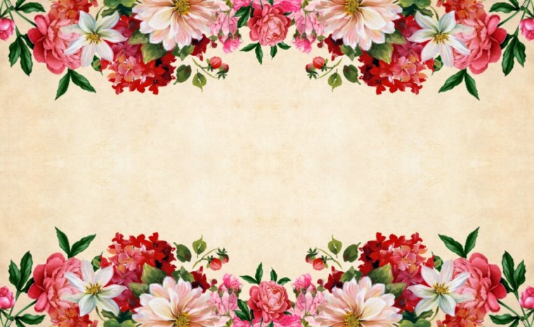 Цветы по краям