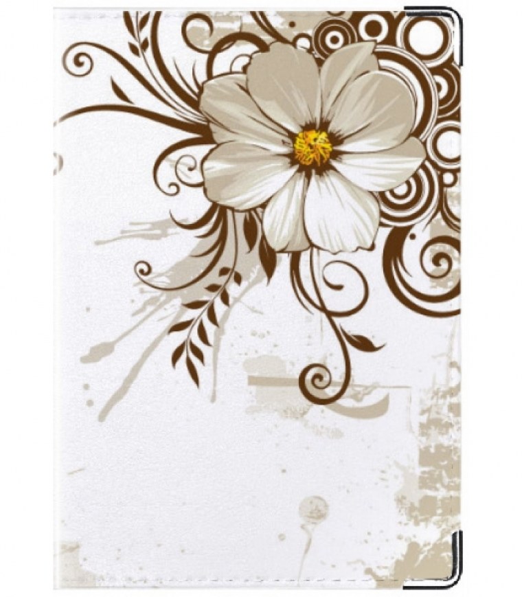 Векторные бежевые цветы