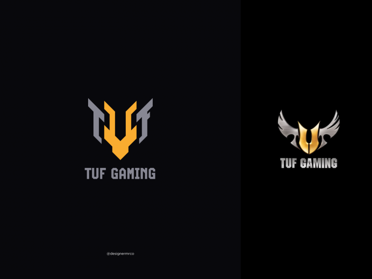 ASUS TUF Gaming логотип 4k