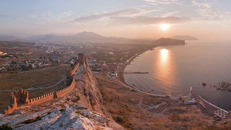 Крымский город Феодосия