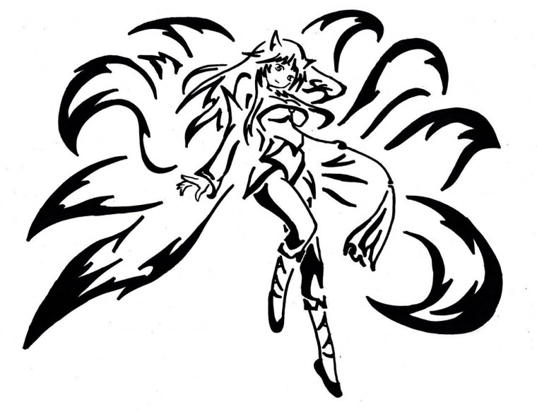 Наруто и курама