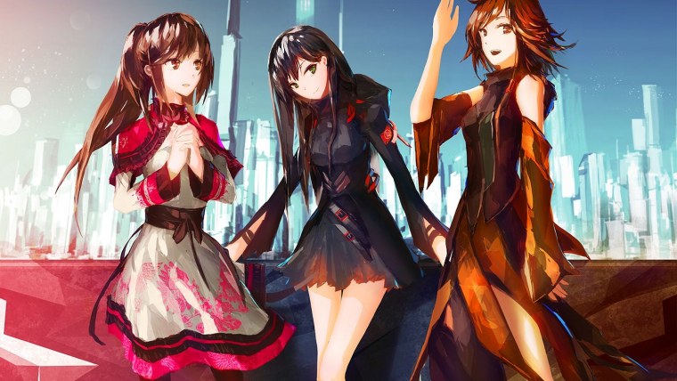 Shibuya Rin в платье