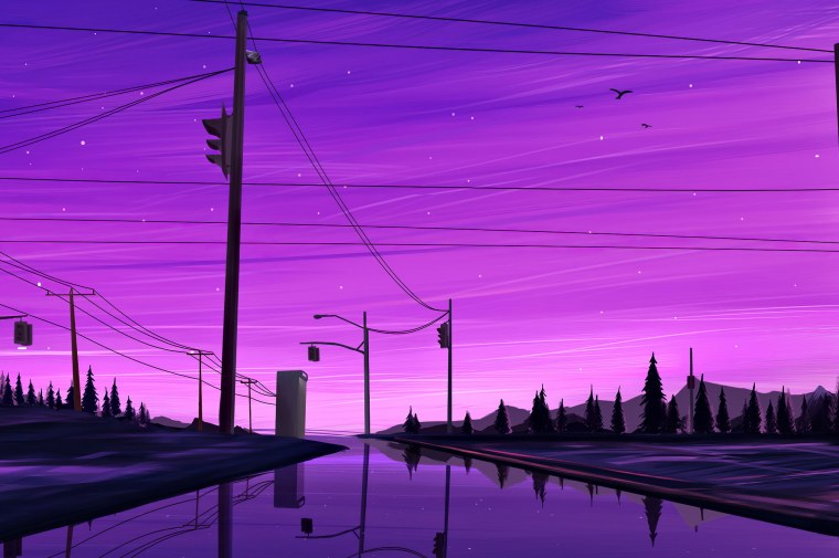 Аниме пейзажи на рабочий стол