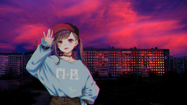 Akali KDA неон 18