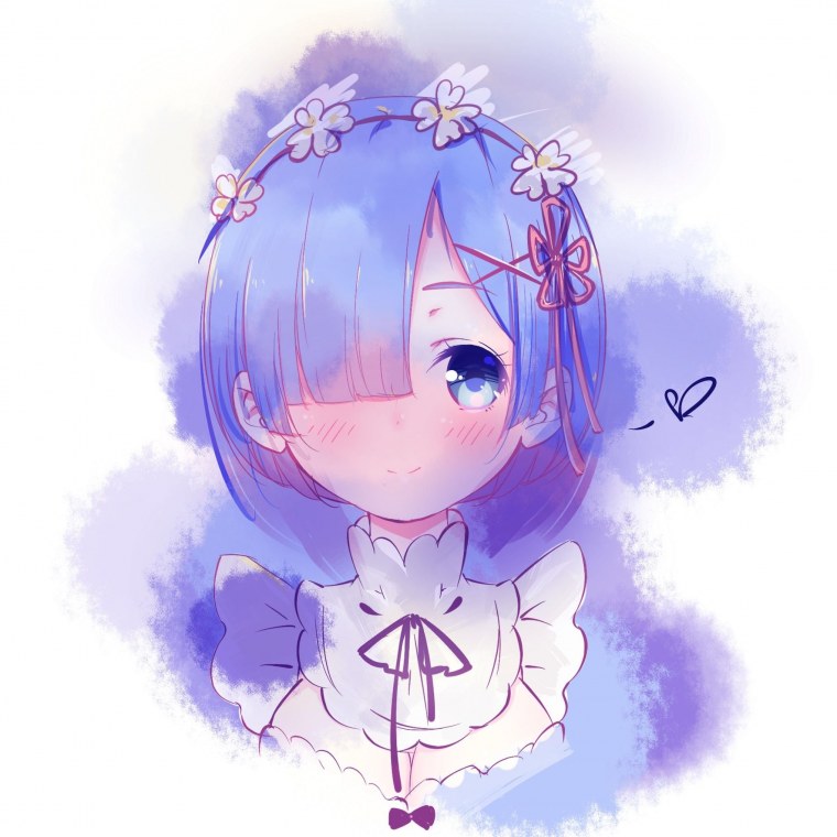 Аниме ава рем