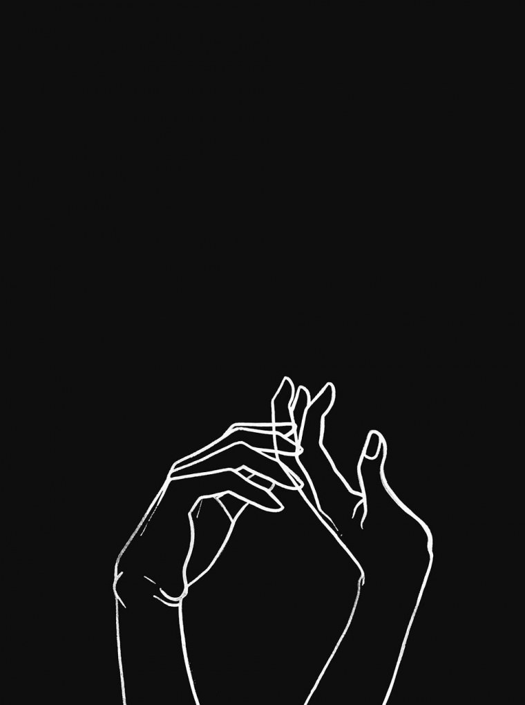 Черный фон Эстетика