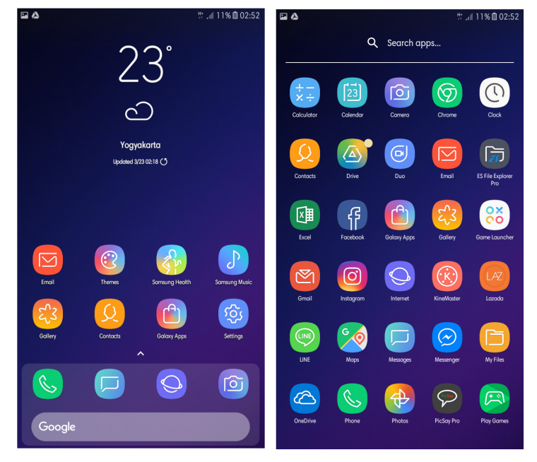 Значок Galaxy s9