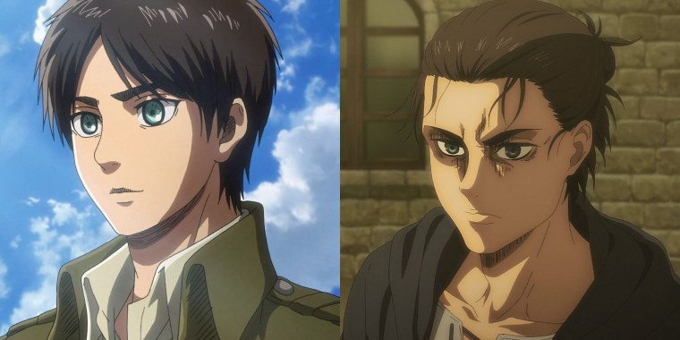 Атака титанов смерть эрана в манге