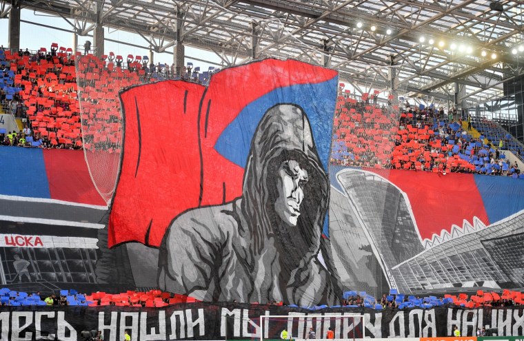 Рисунки фанатов ЦСКА