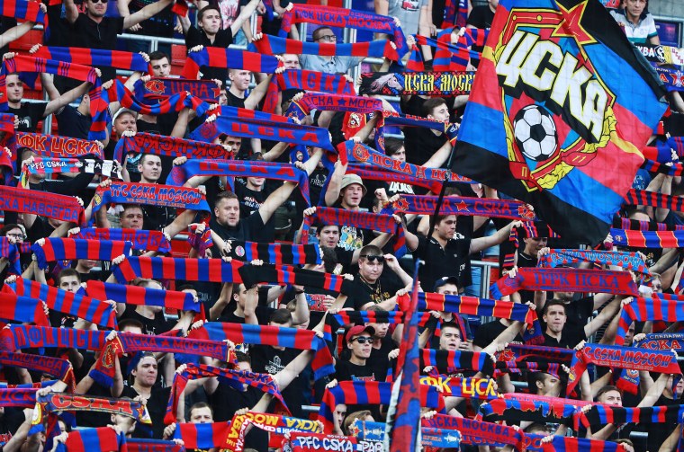 Фанаты ПФК ЦСКА