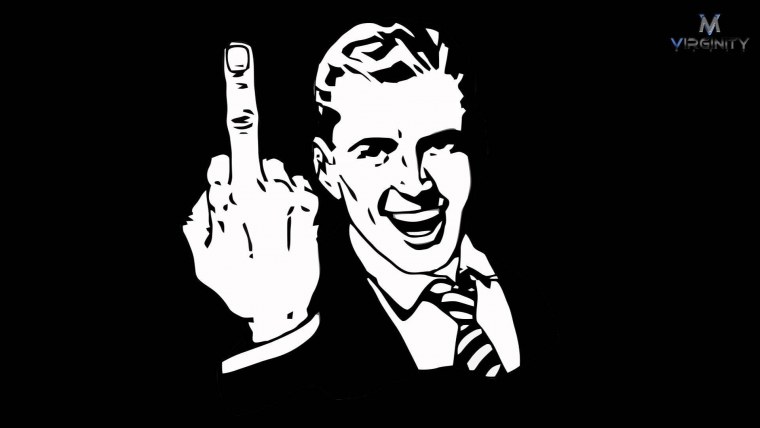 Обои с факом