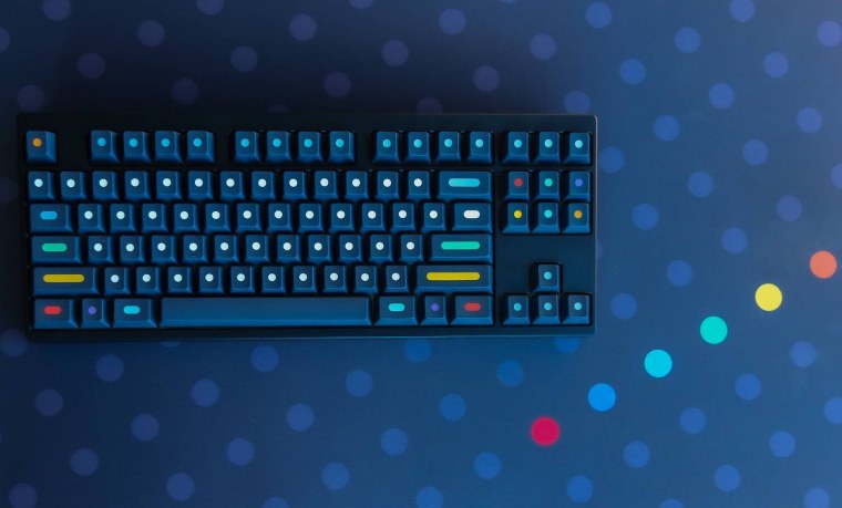 Синяя клавиатура