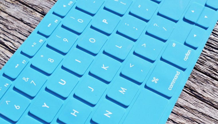 Серые обои на клавиатуру