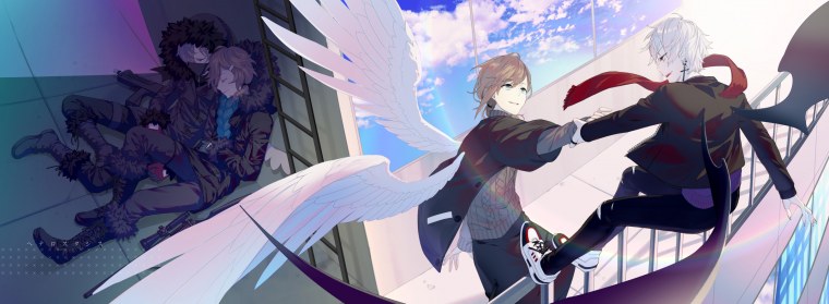 Kanae nijisanji с крыльями