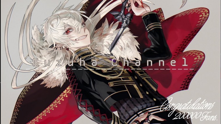 Kuzuha nijisanji вампир аниме