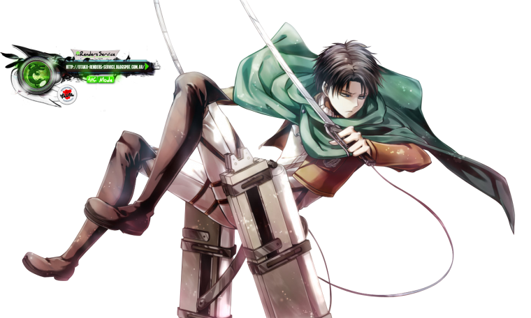 Леви атака титанов спрайты