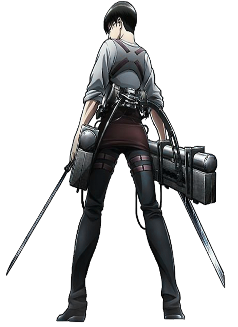 Леви Аккерман в полный рост 4 сезон