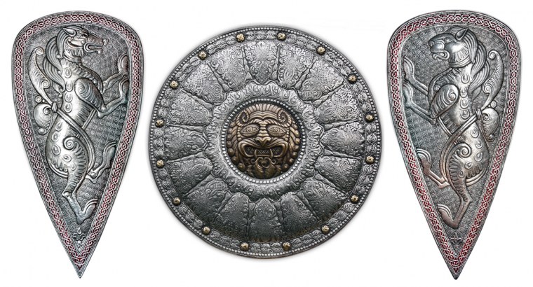 Щит воина древней Руси