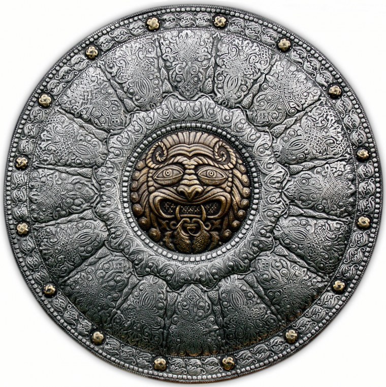 Каплевидный щит на Руси