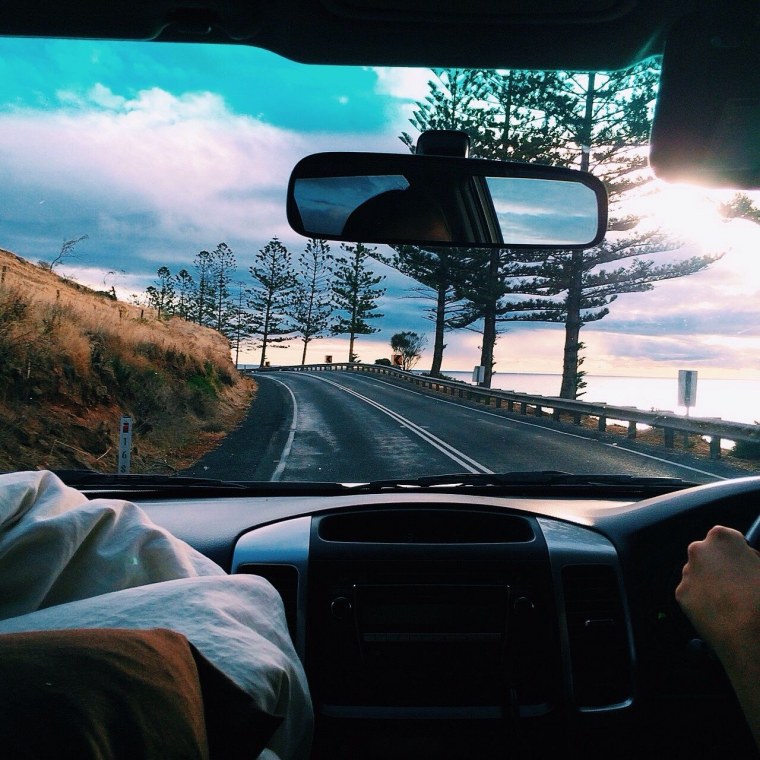 Вид из окна автомобиля