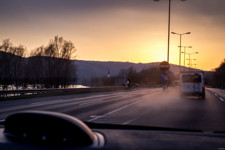 Вид из машины