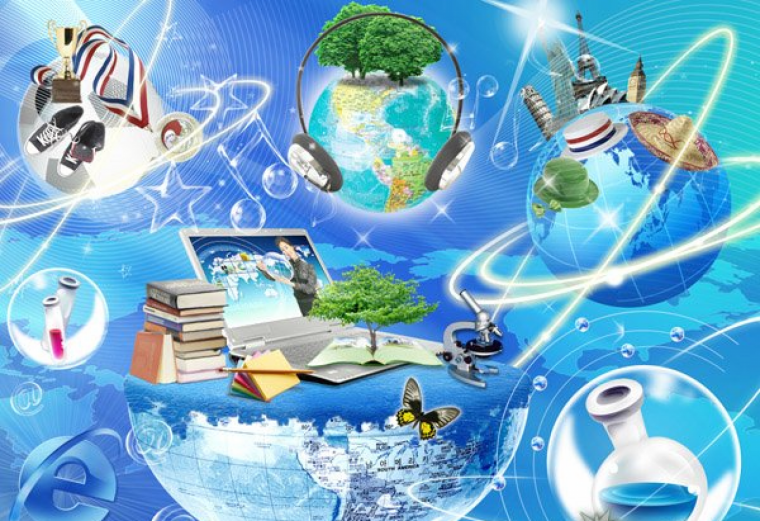 Наука коллаж