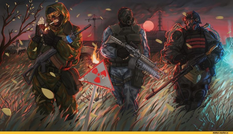 Сталкер долговец аниме