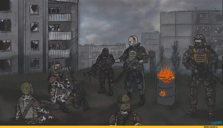 Сталкер 2 противогаз