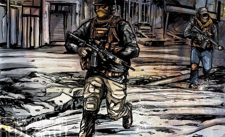 Black Powder Red Earth комикс