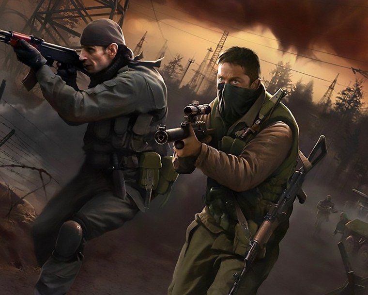 Сталкер арт SFM наемники