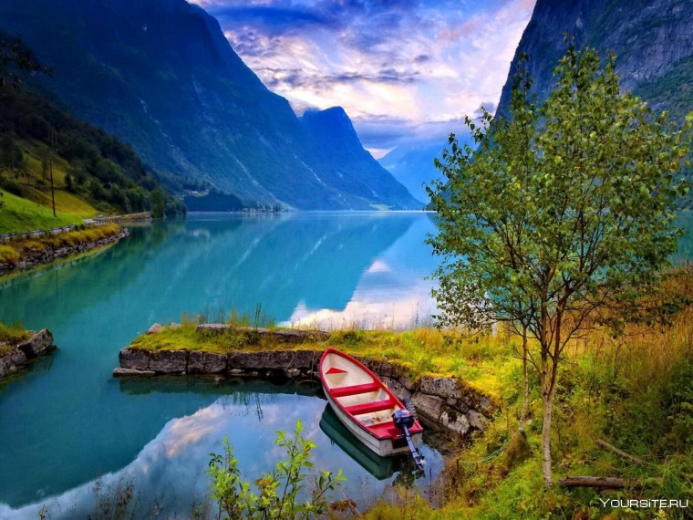 Обои рабочий стол Норвегия города и природа