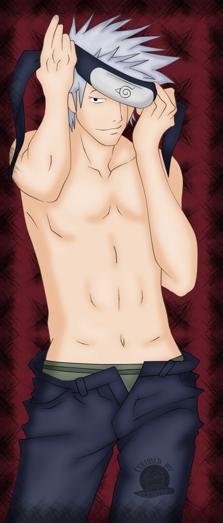 Голый маленький Наруто