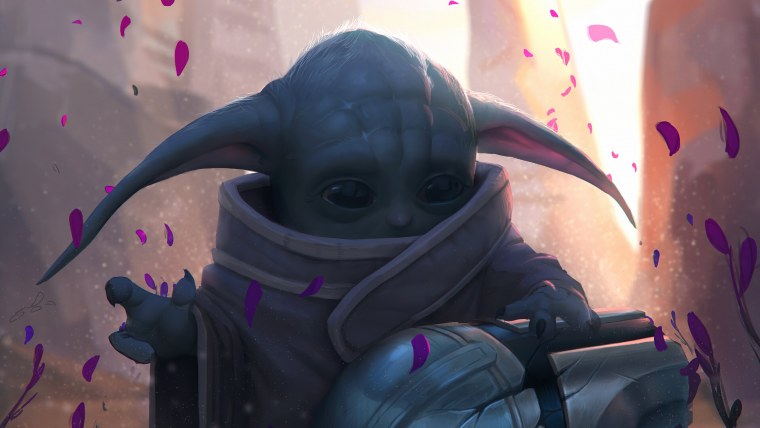 Бейби йода 4к