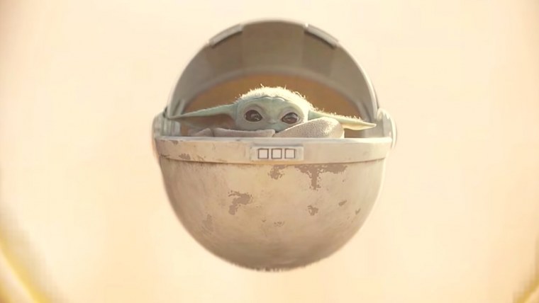 Грогу Звездные войны малыш в коляске