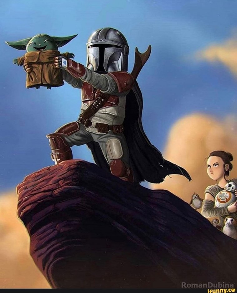 Звёздные войны мандлорец сериал малыш