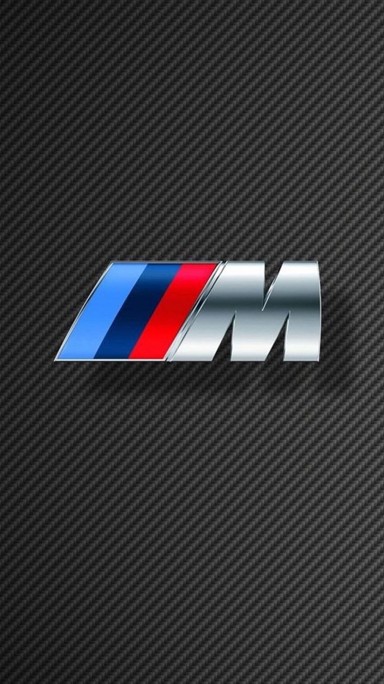 BMW M logo 4k