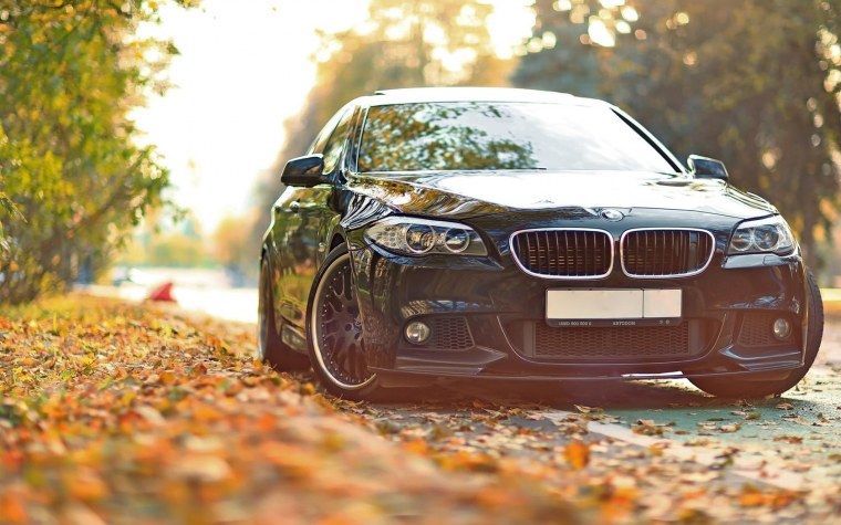 BMW m5 f10 осень