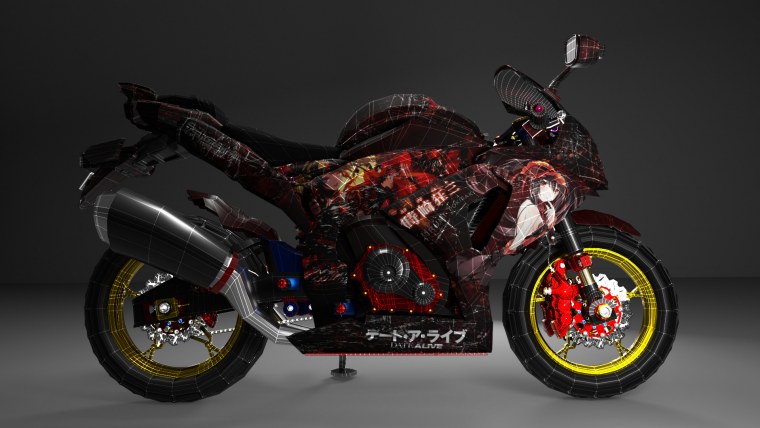 Itasha Style мотоцикл