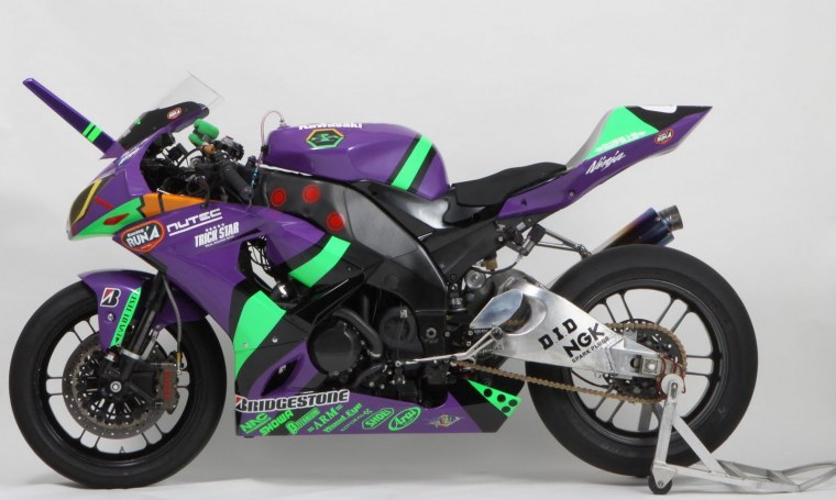 Спортивные мотоциклы аниме