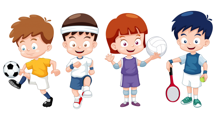 Качок с гантелей