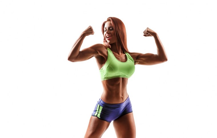 Теннисист на белом фоне