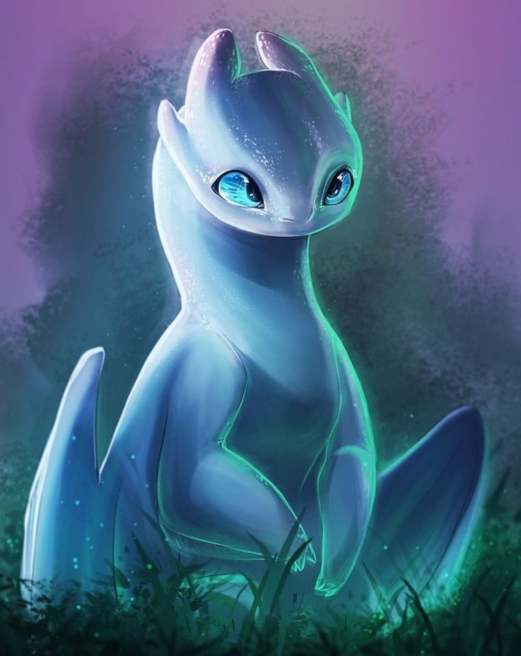 Ночная фурия и белая фурия