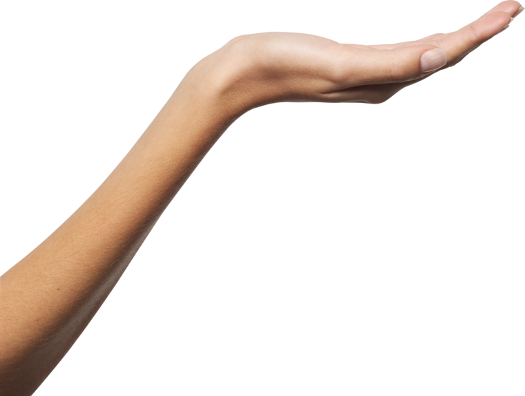 Рука девушки