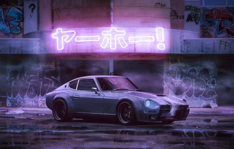 Nissan 240z Art
